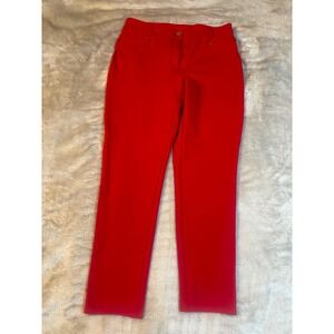 Chico's Jeans Red So Slimming Skinny Women's Stretch Slim Leg Size (1‎ (8)